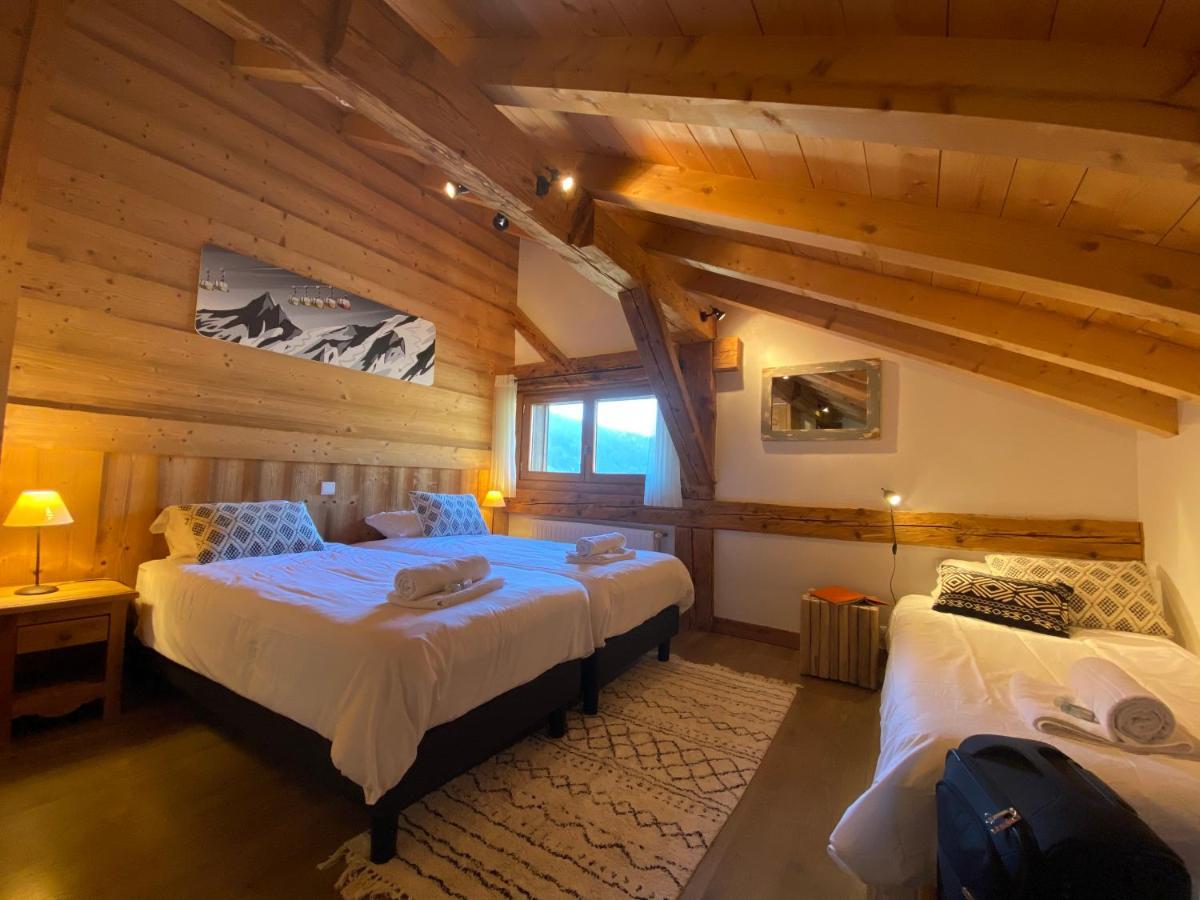 Chalet In Morzine Sleeping 12 With Sauna מראה חיצוני תמונה