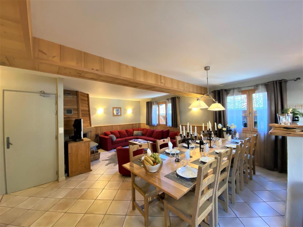 Chalet In Morzine Sleeping 12 With Sauna מראה חיצוני תמונה